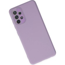 Olinea Newface Galaxy A53 5g Kılıf Lansman Glass Kapak - Lila