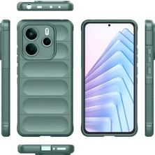 Olinea Newface Redmi Note 14 4g Kılıf Optimum Silikon - Siyah