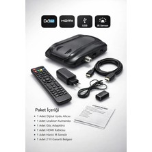 Shoplet Buğz Wifi ve Youtube Destekli 1080P Dijital Uydu Alıcısı – Hdmı, Usb, Otomatik Kanal Güncelleme