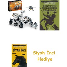 Lego® Technic Nasa Mars Rover Perseverance 42158 Oyuncak Yapım Seti (1132 Parça) + Dünyanın Merkezine Yolculuk + Siyah Inci Hediye