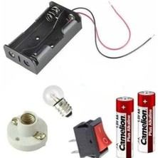 Voltaj Lamba Deney Seti - Öğrenci Eğitim Elektrik Devresi