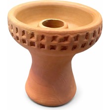 Puffstore Dişi Toprak Nargile Lülesi - Battal Boy Tek Delikli Lüle