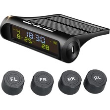 Gaman Güneş Enerjili Araç Lastik Basınç Ölçme Izleme - Lastik Basıncı Takip Etme