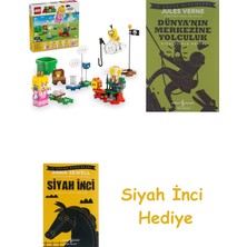 LEGO Super Mario Interaktif LEGO Peach ile Maceralar 71441 - - 6 Yaş ve Üzeri Çocuklar Için Koleksiyonluk Yaratıcı Oyuncak Yapım Seti (208 Parça) + Dünyanın Merkezine Yolculuk + Siyah Inci Hediye
