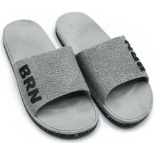 Waykon Erkek Kaymaz Terlik Balkon-Plaj -Havuz Terliği- Günlük Terlik Gri