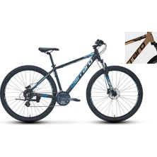 Carraro Force 750 24-V Hd Dağ Bisikleti - Mat Antrasit-Gri-Kırmızı - 48 cm