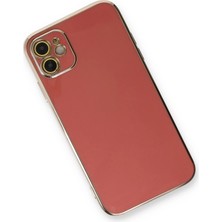 LTG Nova Newface Iphone 11 Kılıf Volet Silikon - Kırmızı