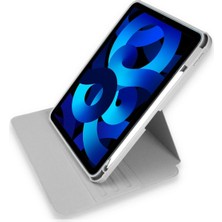 LTG Nova Newface Ipad 10.2 (7.nesil) Kılıf Starling 360 Kalemlikli Tablet Kılıf - Gri