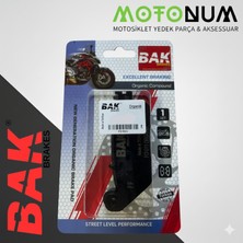Motonum Yamaha X-Max 250 2010-2017 Ön Fren Balata-Organik-Bak-(Yerli ÜRETIM)-BK0026