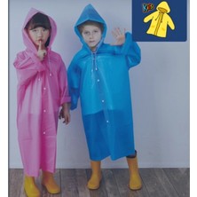 Shoplet Buğz Kapüşonlu Çocuk Yağmurluk