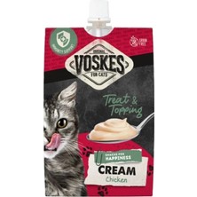 4 Adet Voskes Cream Tavuklu Kedi Ödülü 90GR