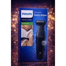Philips Series 3000 Bodygroom Erkek Vücut Tıraş Makinesi – Islak Kuru Kullanım, Duşta Kullanılabilir