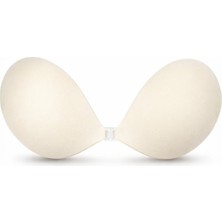 Atelier Tuberose Silikon Sütyen Yüksek Yapışkan Özellikli Dekolte/abiye Dolgunlaştırıcı ve Toparlayıcı Kopçalı Sütyen