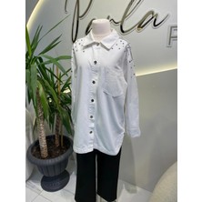 My City Taşlı Gömlek Kap