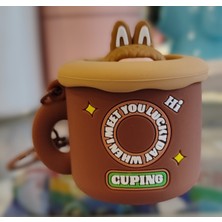 Ada Çanta Kırtasiye Labubu Karakter Figürlü Silikon Gizli/fırlayan Anahtarlık (10CM) AD87227