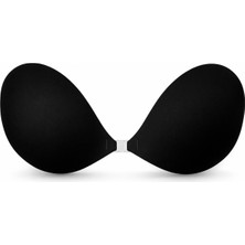 Atelier Tuberose Silikon Sütyen Yüksek Yapışkan Özellikli Dekolte/abiye Dolgunlaştırıcı ve Toparlayıcı Kopçalı Sütyen