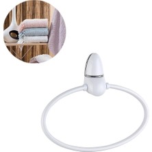 Emt Pazarlama® Oval Yuvarlak Halka Havluluk Dekoratif El Havlusu Tutacağı Askısı