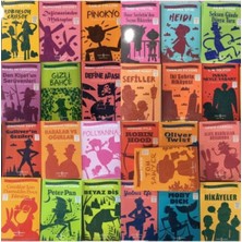 Türkiye İş Bankası Kültür Yayınları Çocuklar Için Dünya Klasikleri 100 Temel Eser 25 Kitaplık Set