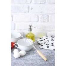 Sween Home Bambu Saplı Paslanmaz Çelik Tel Çırpıcı 29 cm