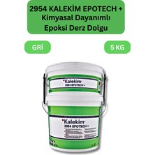 Kalekim 2954 Epotech+ Epoksi Derz Dolgusu – Suya ve Kimyasala Dayanıklı 5 kg