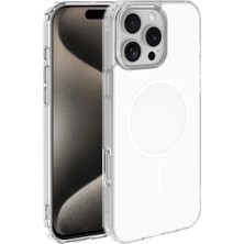 Mopal iPhone 11 Uyumlu Magsafe Özellikli Kenarları Plastik Solo Silikon Kılıf