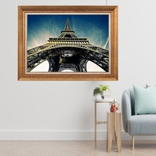 Giyense Altın Çerçeveli Paspartulu Manzara Tablo CRT151