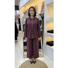Nuss Pantolonlu Takım 1049 Bordo