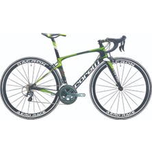 Corelli Aero RC109 Tiagra 52CM  Karbon Yol Bisikleti Siyah Yeşil