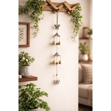 Seymen Bıçakçılık 2'li Kapı Rüzgar Çanı Kelebekli