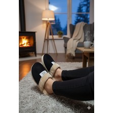 Pearnight Kadife Kadın Ev ve Çehiz Terliği