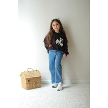 Miviko Kız Çocuk Takımı Bayramlık  ve Özel Gunler  Için Uygun Süper Kalite Takım Mevsimlık Dir Pamuk Kumaş