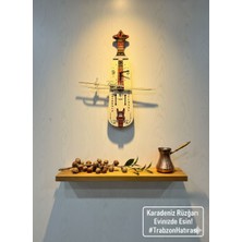 Seymen Bıçakçılık Lazer Tasarım Kemençe Dekoratif Duvar Saati