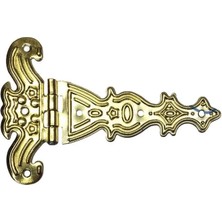 Epilons Dekoratif, Sac Tek Kuyruklu Menteşe - 69X102 Mm, Büyük, Sarı, 1 Adet