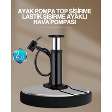 Shoplet Buğz Extra Güçlü Ayak Pompası Otomobil Motosiklet Bisiklet Uyumlu