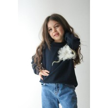 Miviko Kız Çocuk Takımı Bayramlık  ve Özel Gunler  Için Uygun Süper Kalite Takım Mevsimlık Dir Pamuk Kumaş