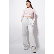 Ckm Moda Zey Vodi Nakışlı Eşofman Gri