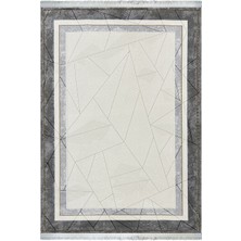 Woolen Halı Pera Akrilik Halı 4503 Gri