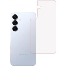 ECR MOBILE Samsung Galaxy S25 Uyumlu Mat Arka Esnek Nano Koruyucu