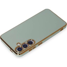 LTG Nova Newface Galaxy S24 Kılıf Volet Silikon - Açık Yeşil