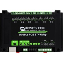 Voltaj 8 Kanallı Ethernet Röle Modülü - Modbus Rtu/modbus Tcp Protokolü- Poe Ethernet Port