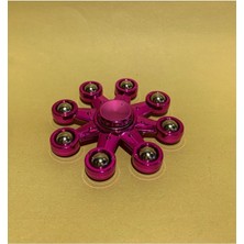 abnturk Yüksek Dönüş Gücüne Sahip Bilyeli Kar Tanesi Model Rulmanlı Pembe Renk Stres Çarkı