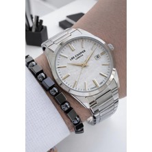 Lee Cooper Erkek Kol Saati 50 Metre Suya Dayanıklı Çelik Kordon + Bileklik Hediyeli VS.BLKT.0842