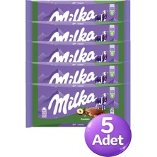 Milka Fındıklı Çikolata 80 gr x 5 Adet