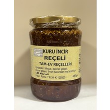TAMEV Tam-Ev Reçelleri Kuru Incir Reçeli 650 gr %60 Meyveli