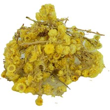 Mg Altın Otu Çiçeği Ölmez Çiçek Doğal 100 gr Paket