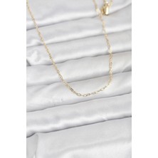 Skygo cm 14K Gold Renk 60 cm Zincirli Kadın Kolye