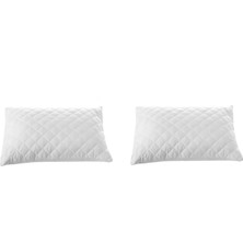 Mira Home 2 Li Kapitoneli Yastık Koruyucu %100 Pamuk 50X70 cm