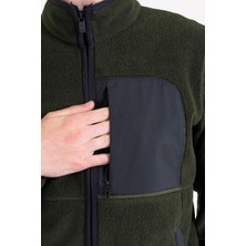 Lescon Askeri Erkek Polar Fermuarlı Sweatshirt 23K-1068