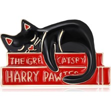 TrendyChic Uyuyan Kedi Broş