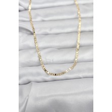 Skygo cm 14K Gold Renk Zincir Model 60 cm Kadın Kolye